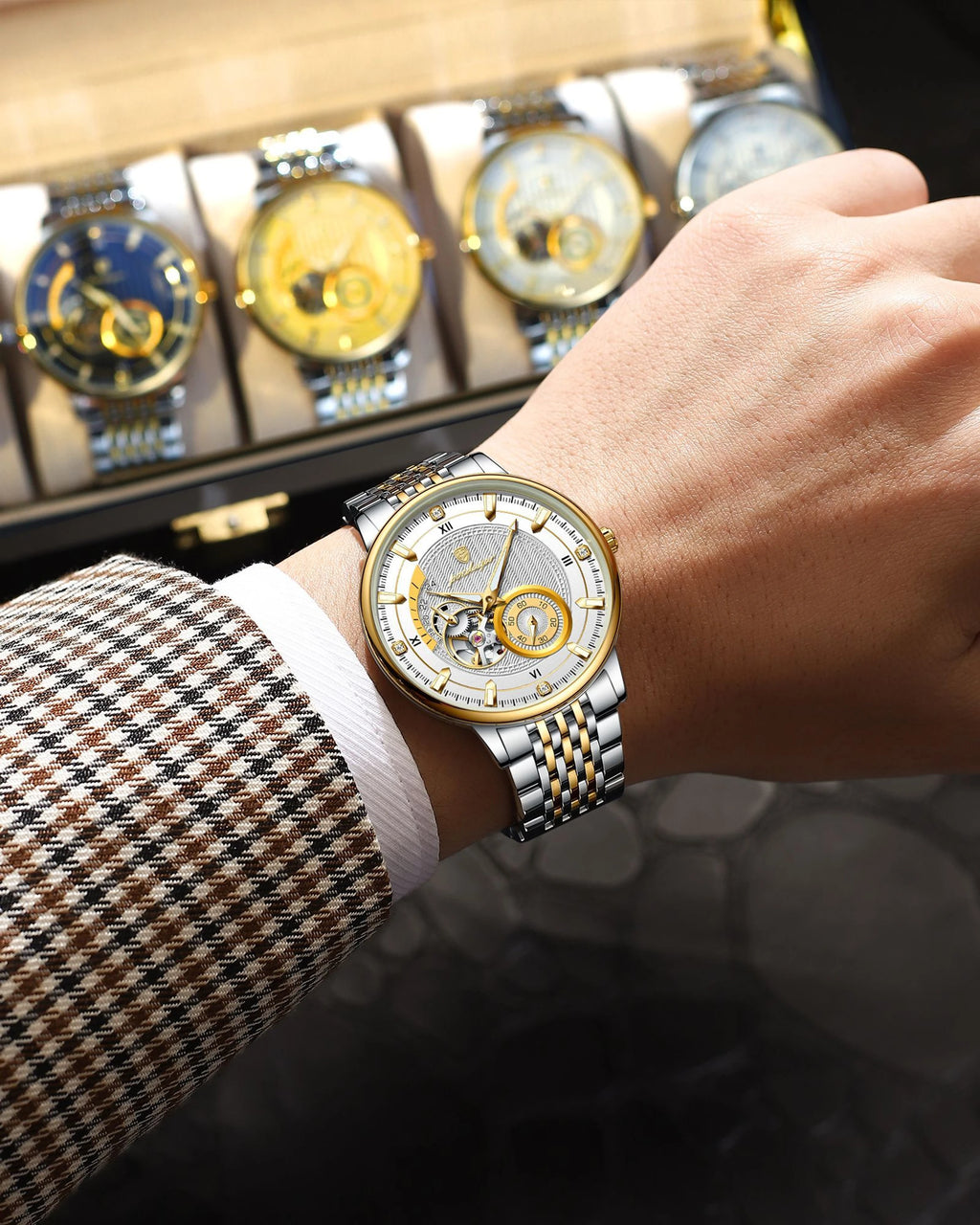 POEDAGAR | MEN'S AUTOMATIC WATCH
