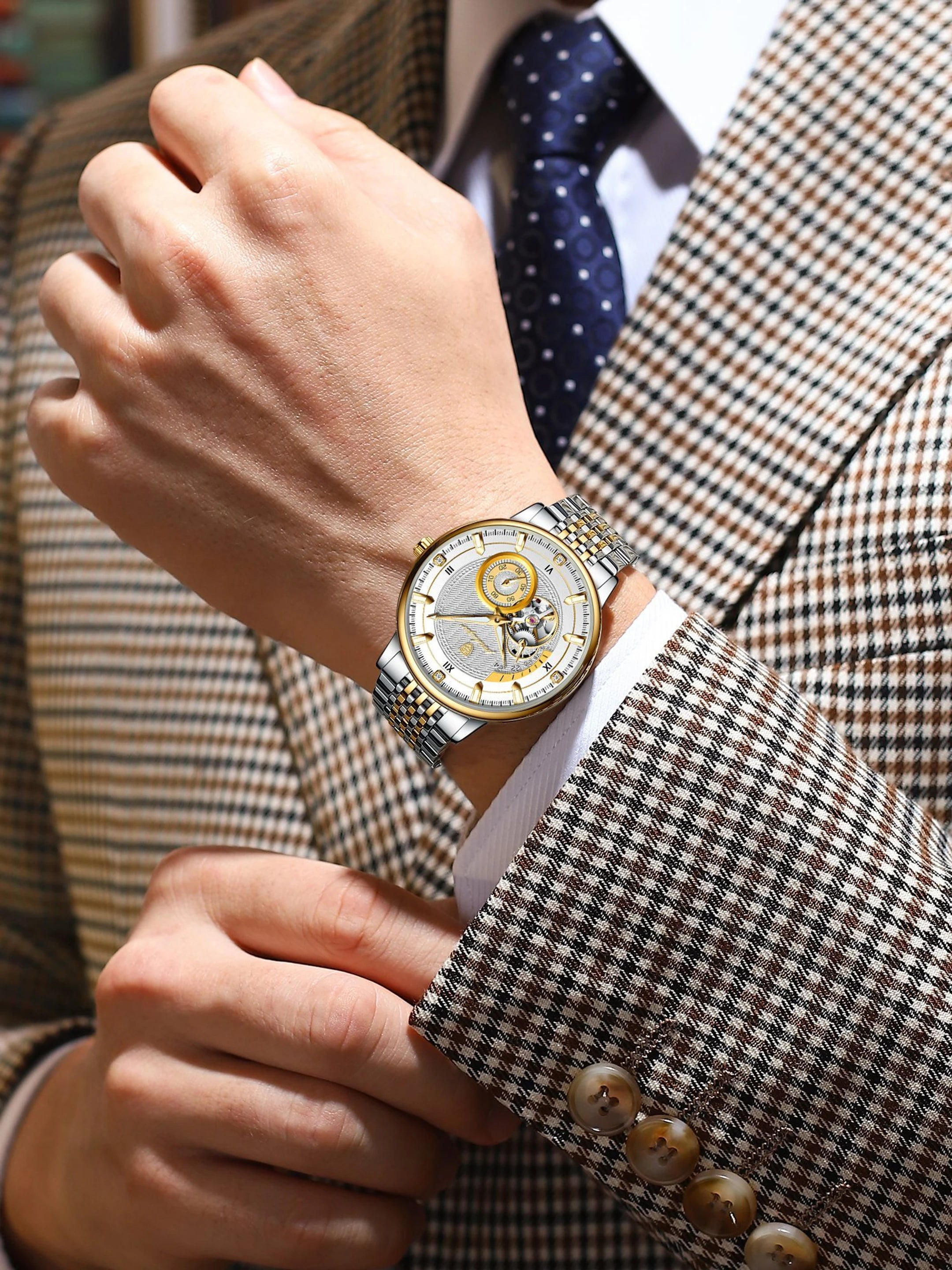 POEDAGAR | MEN'S AUTOMATIC WATCH