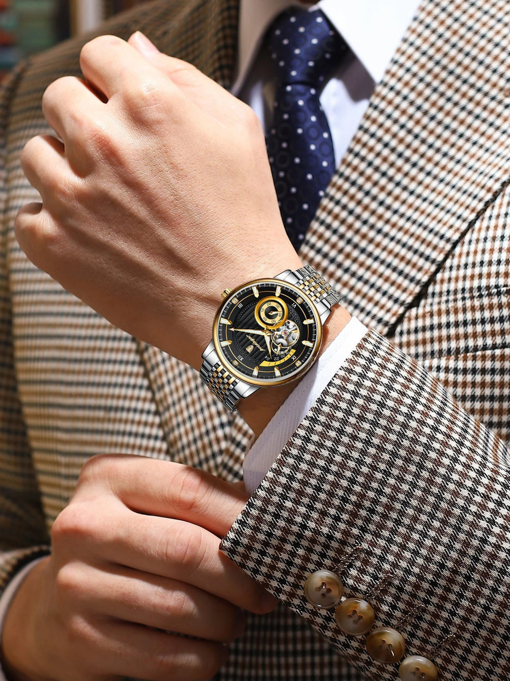 POEDAGAR | MEN'S AUTOMATIC WATCH