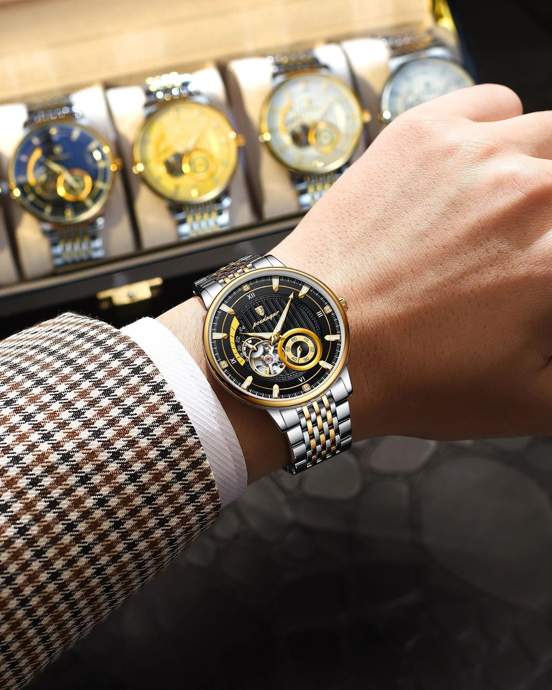 POEDAGAR | MEN'S AUTOMATIC WATCH