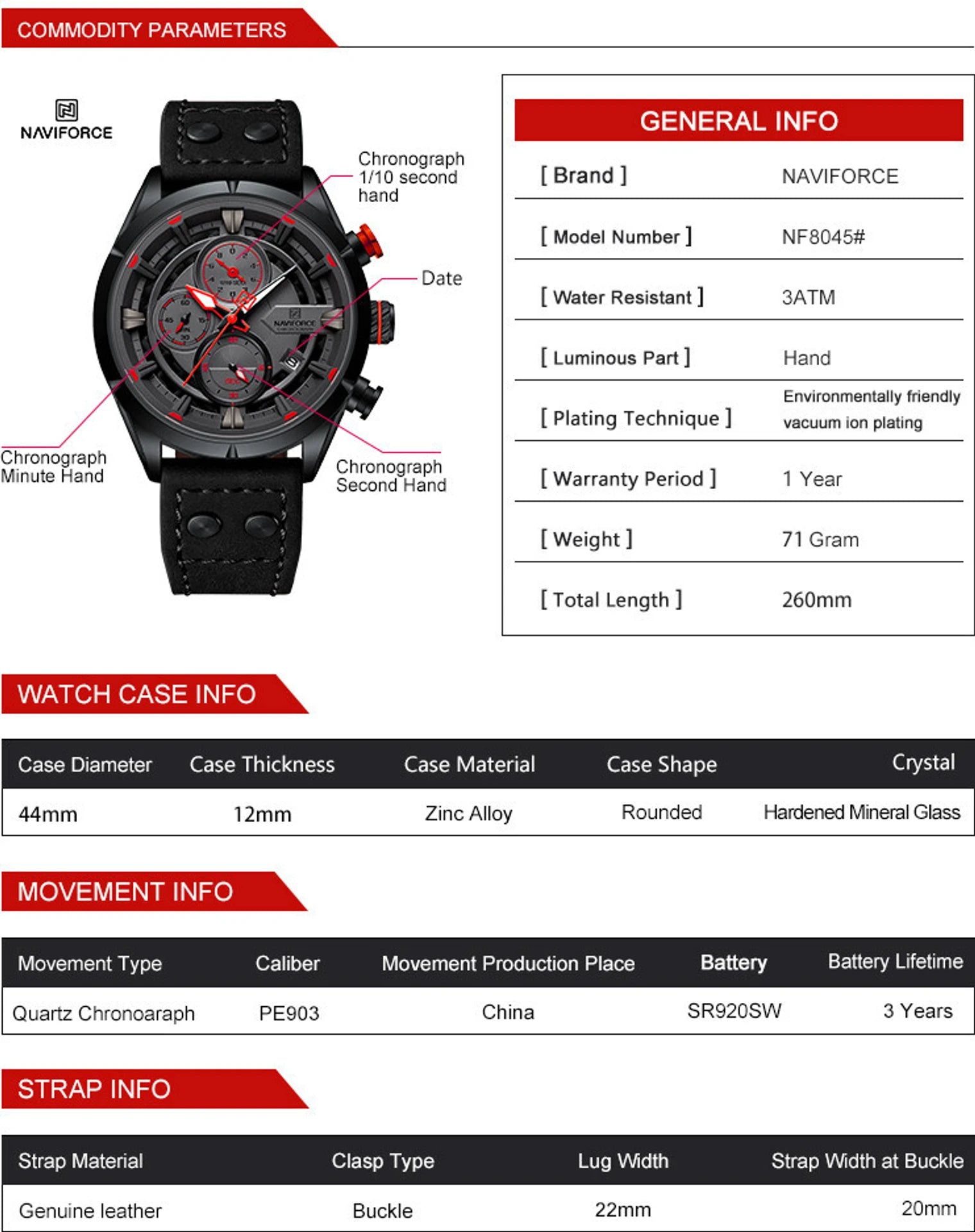 NAVIFORCE | MEN'S WATCH