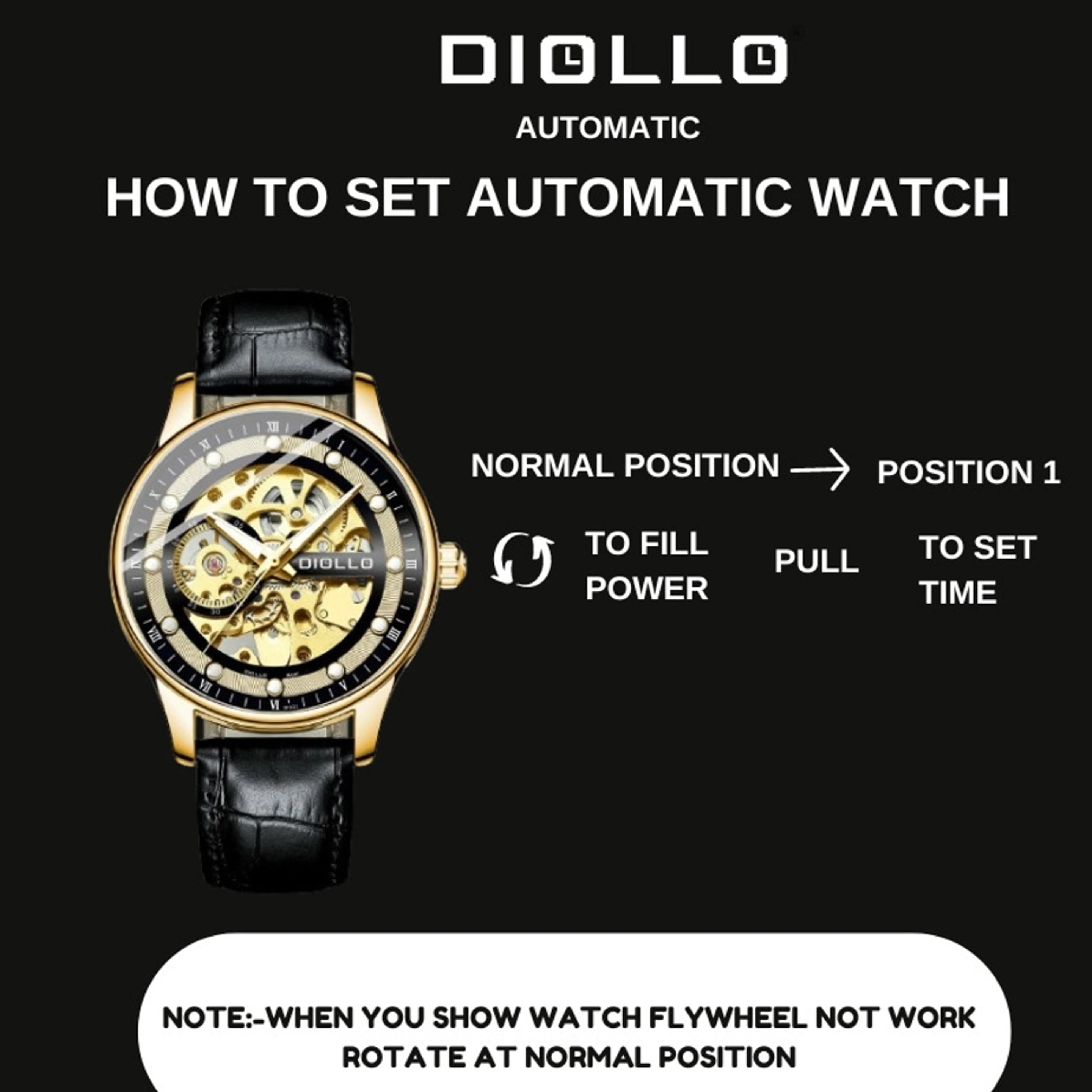 DIOLLO | MEN'S AUTOMATIC WATCH