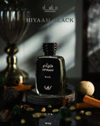 Manasik Hiyaam Black Eau de Parfum for Men | 100ml | Genuine Brand Import
