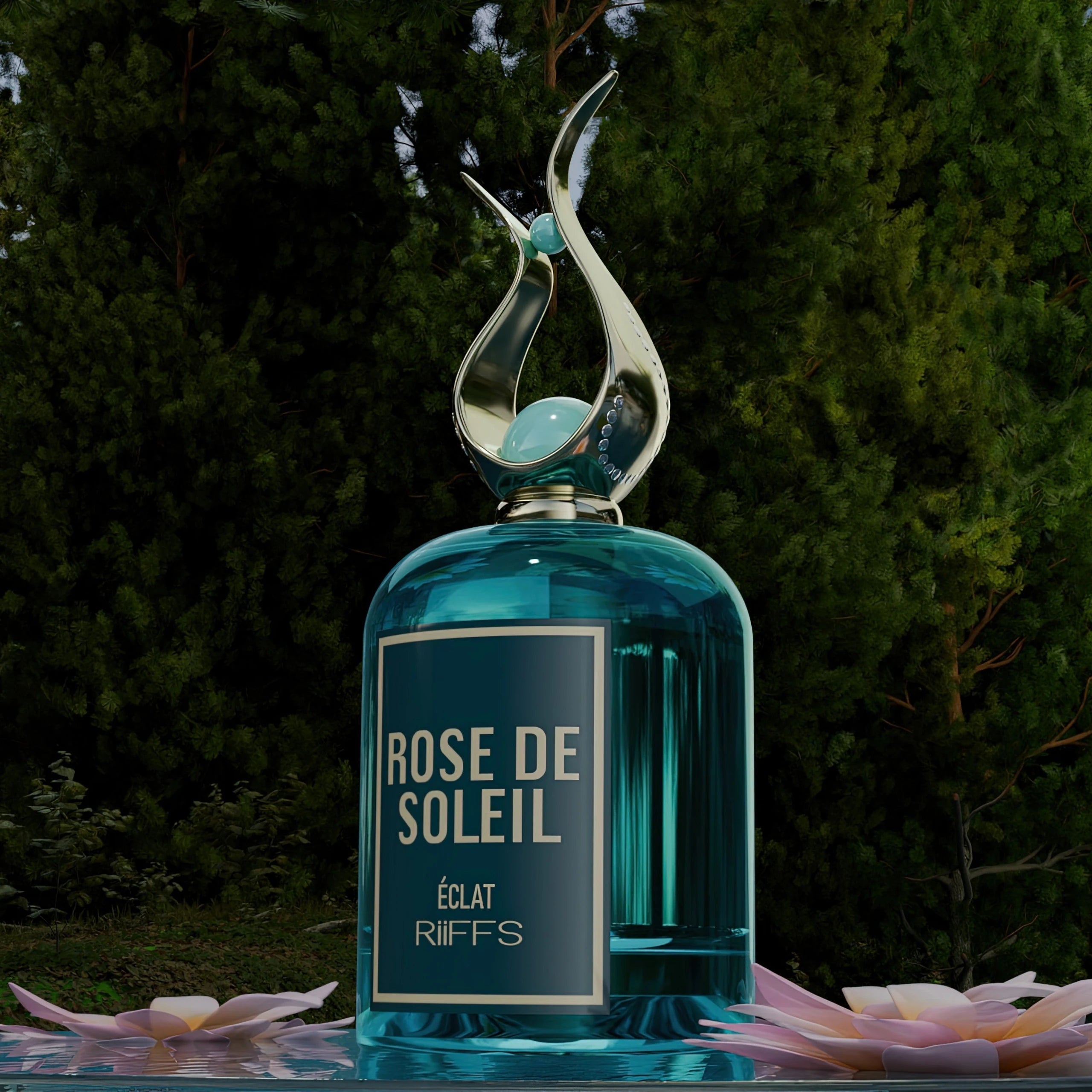RiiFFS Rose De Soleil Éclat Eau De Parfum | Unisex Fresh Fragrance | 100ml | Genuine Brand Import