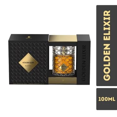 RiiFFS Golden Elixir Extrait De Parfum | Luxurious Long-Lasting Fragrance | 100ml | Genuine Brand Import
