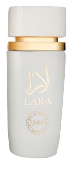 Manasik Lara White Eau De Parfum | Long-Lasting Unisex Fresh Fragrance | 100ml