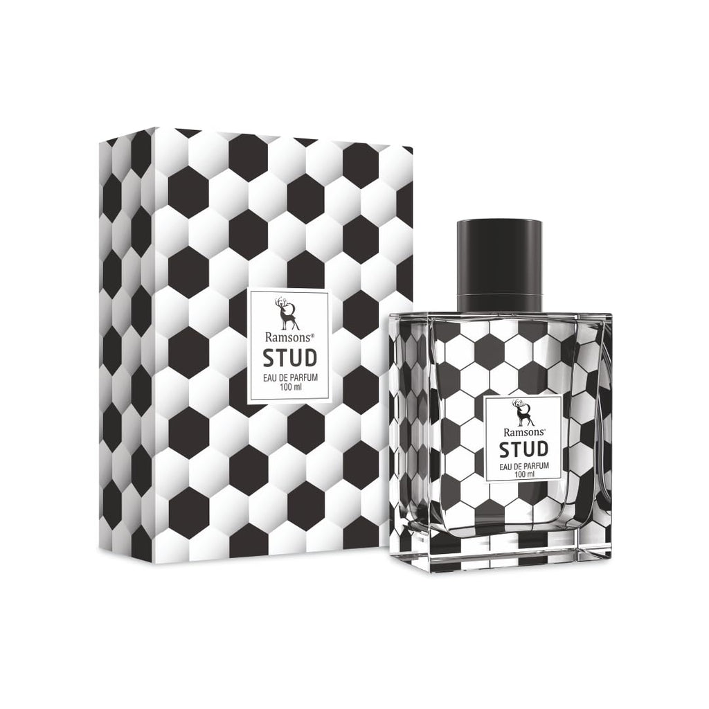 Ramsons Stud Eau De Parfum | Iconic Hexagon Design | Long-Lasting Men’s Fragrance | 100ml