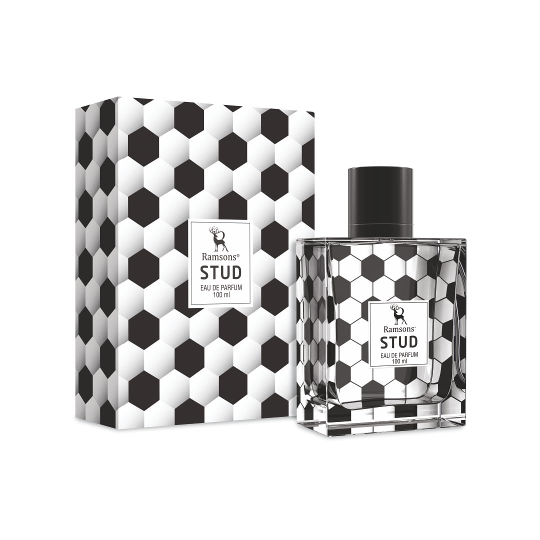 Ramsons Stud Eau De Parfum | Iconic Hexagon Design | Long-Lasting Men’s Fragrance | 100ml