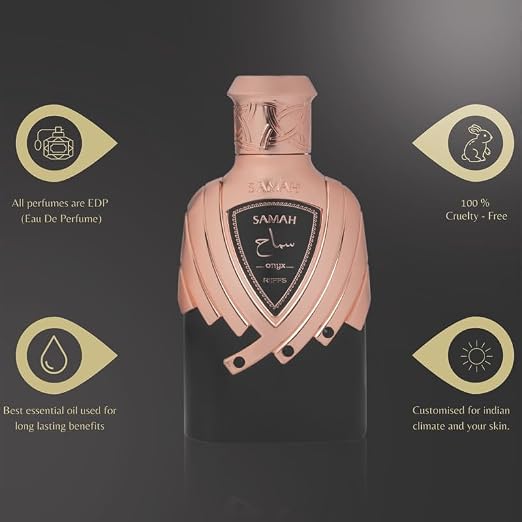 RiiFFS Samah Onyx Extrait De Parfum | Luxurious Unisex Fragrance | 100ml | Genuine Brand Import