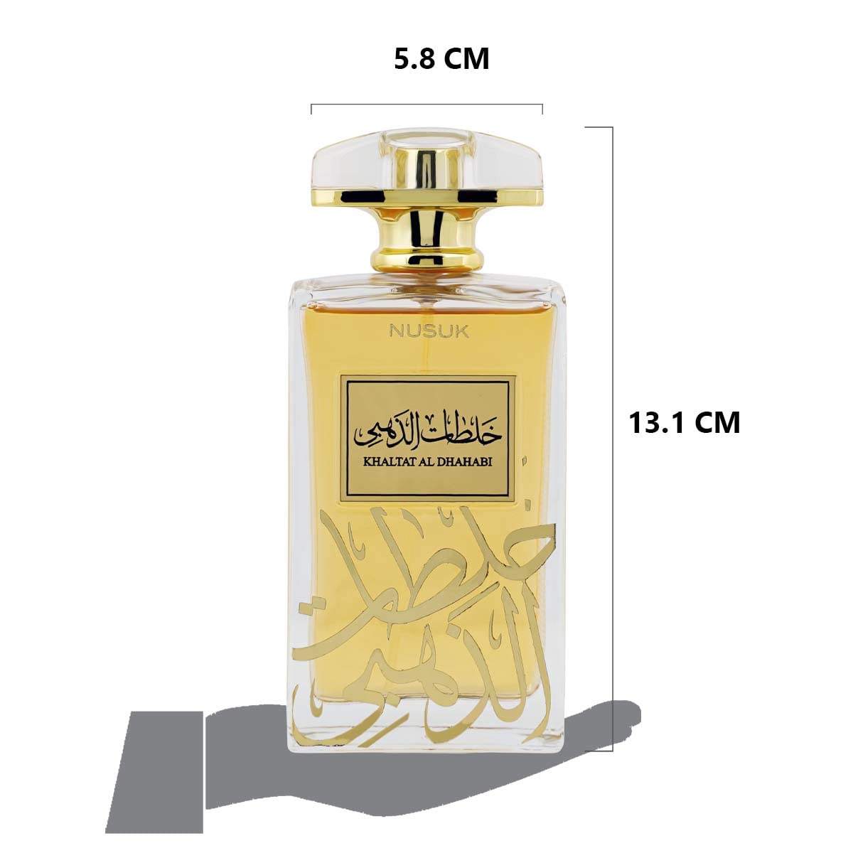 NUSUK Khaltat Al Dhahabi Eau De Parfum | Luxurious Musk Fragrance | 100ml | Genuine Brand Import
