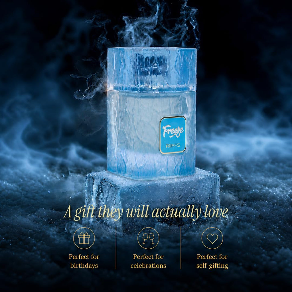RiiFFS Freeze Extrait De Parfum | Unisex Refreshing Fragrance | 100ml | Genuine Brand Import