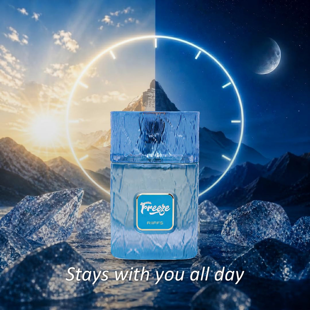 RiiFFS Freeze Extrait De Parfum | Unisex Refreshing Fragrance | 100ml | Genuine Brand Import