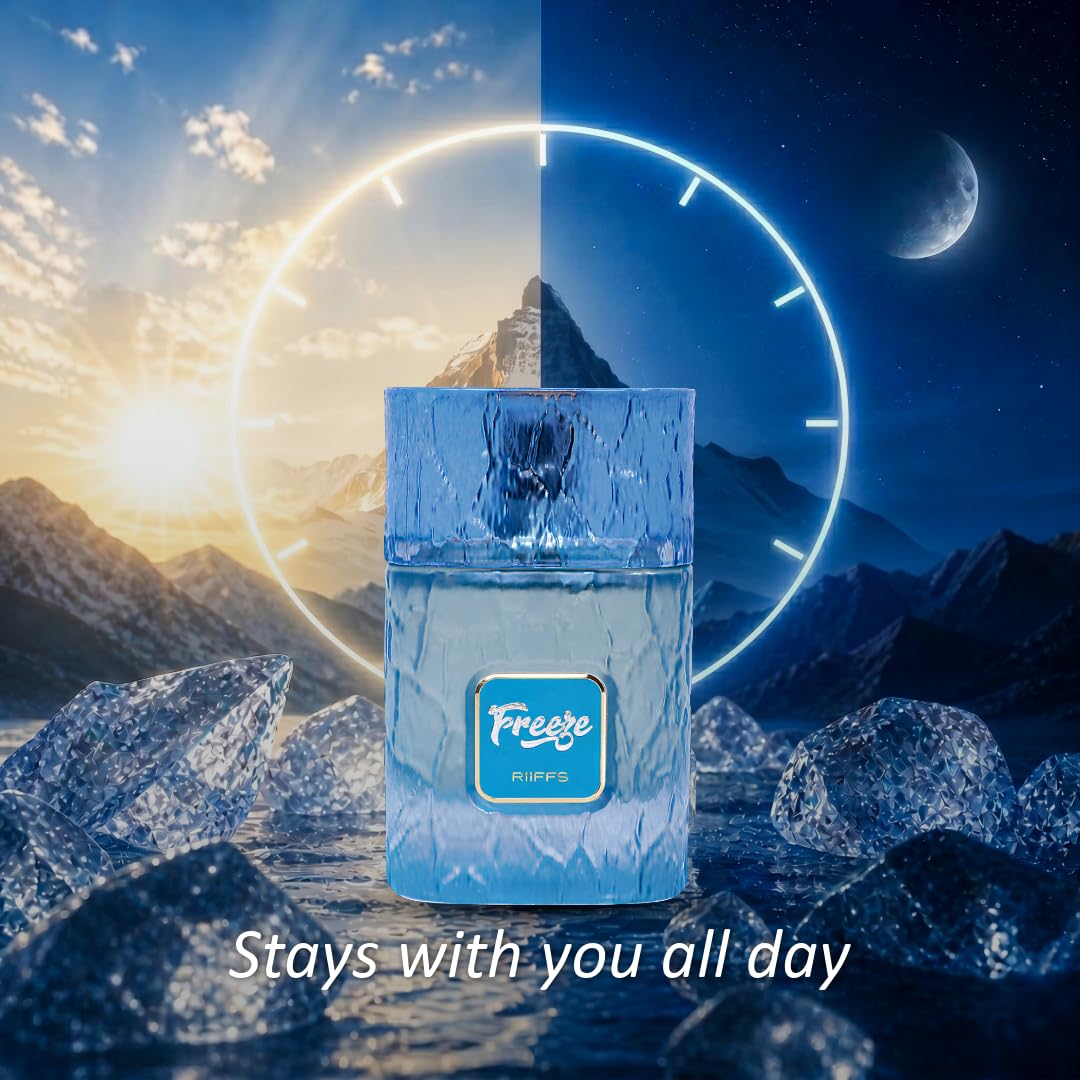 RiiFFS Freeze Extrait De Parfum | Unisex Refreshing Fragrance | 100ml | Genuine Brand Import
