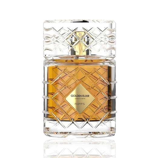 RiiFFS Golden Elixir Extrait De Parfum | Luxurious Long-Lasting Fragrance | 100ml | Genuine Brand Import