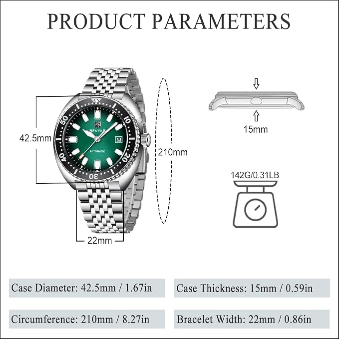 BENYAR | MEN'S AUTOMATIC WATCH