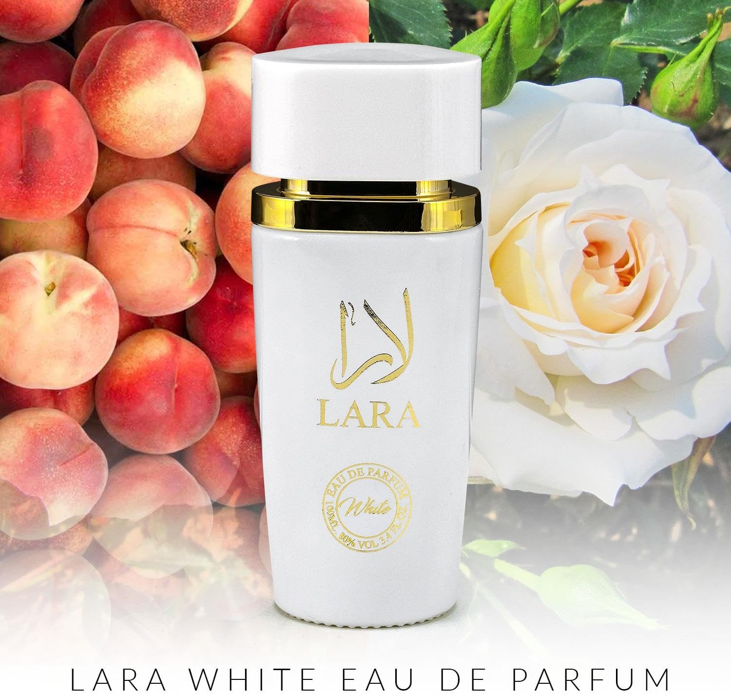 Manasik Lara White Eau De Parfum | Long-Lasting Unisex Fresh Fragrance | 100ml