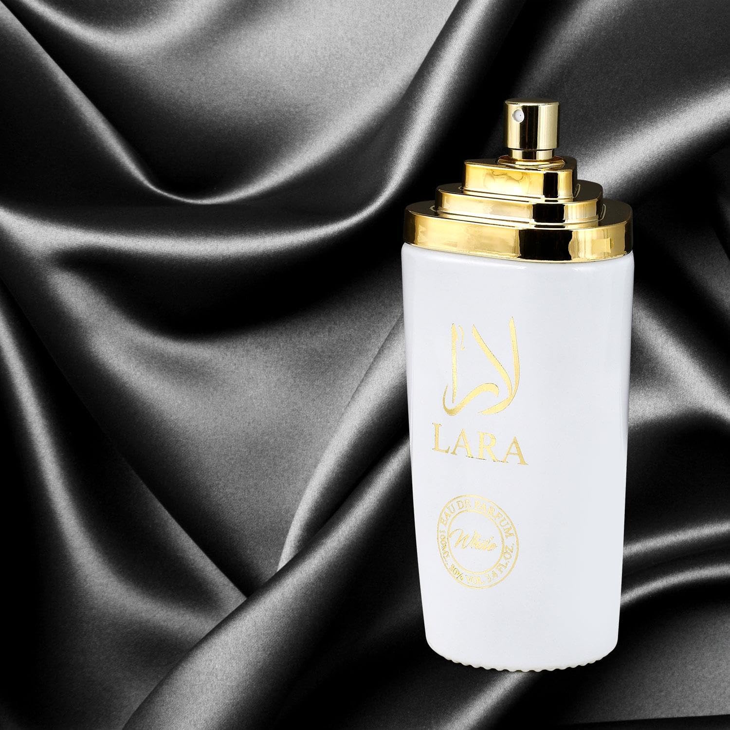 Manasik Lara White Eau De Parfum | Long-Lasting Unisex Fresh Fragrance | 100ml