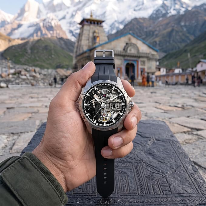ALIX | Lord Shiva Mahadev Kedarnath Automatic Watch for Men & Boys