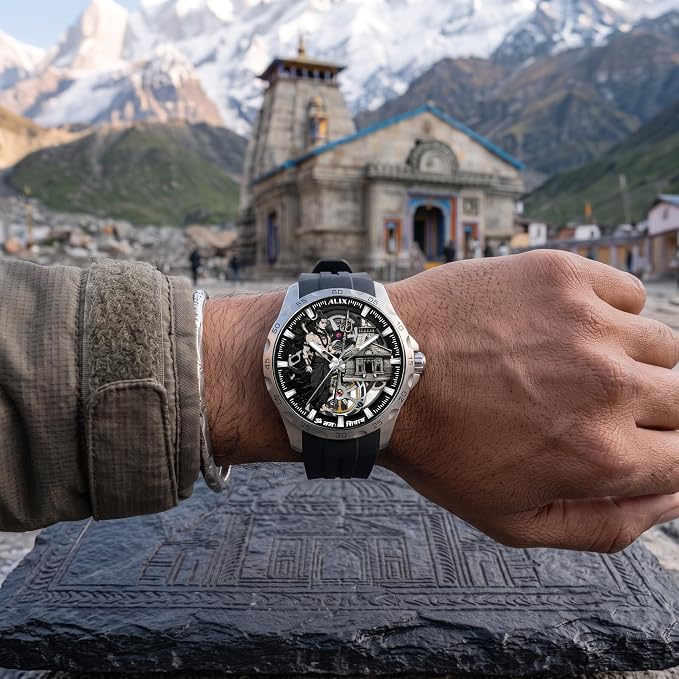 ALIX | Lord Shiva Mahadev Kedarnath Automatic Watch for Men & Boys