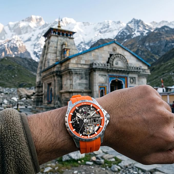 ALIX | Lord Shiva Mahadev Kedarnath Automatic Watch for Men & Boys
