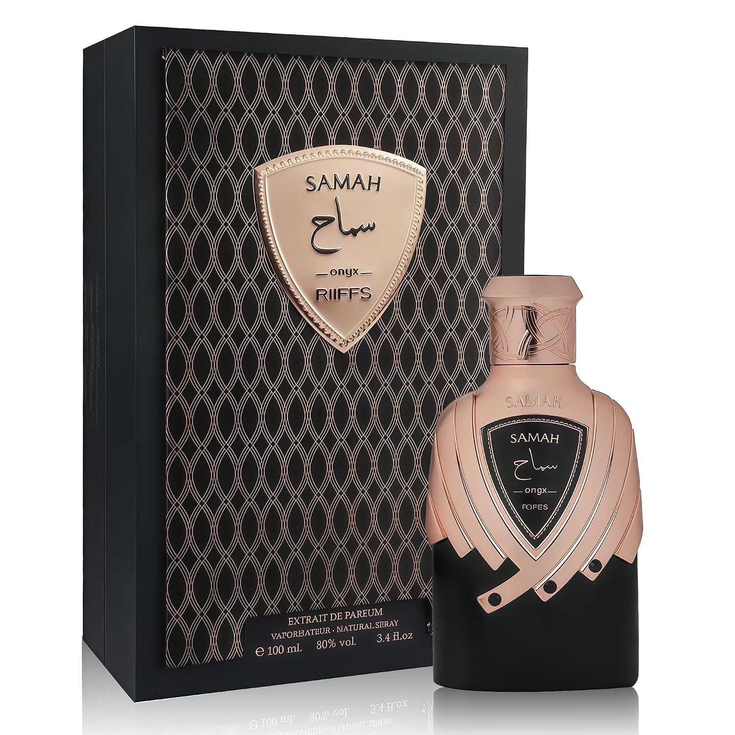 RiiFFS Samah Onyx Extrait De Parfum | Luxurious Unisex Fragrance | 100ml | Genuine Brand Import