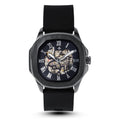 Pretty look Black Rubber Belt Black Analog Watch