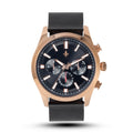 Wonderful look Black Leather Belt Black Analog Watch