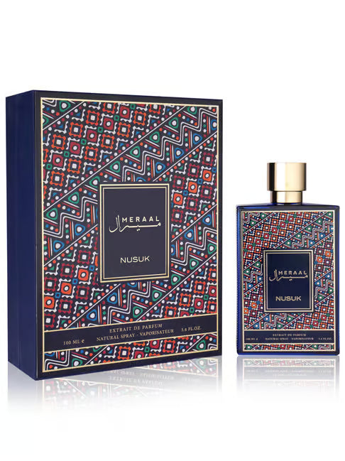 NUSUK | Meraal Extrait De Parfum for Men & Women | 100ml | Genuine Brand Import