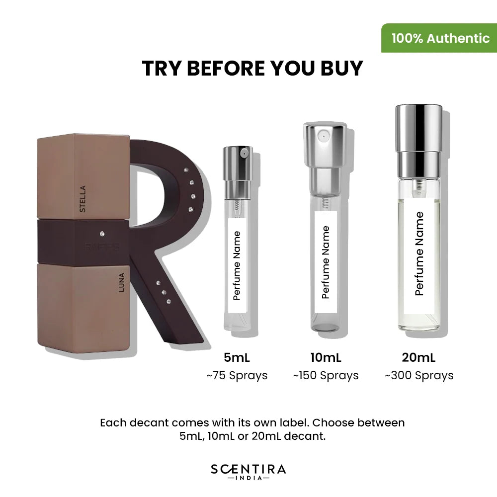 RiiFFS Stella & Luna Long Lasting Eau De Parfum Set | 100ml (2 x 50ml) | Premium Fragrance