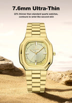 REWARD RD612268M Premium Gold Men's Watch | 100% Original | 1 Year Machine Warranty