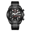 MEGIR 2065 Men's Luxury Black Chronograph Quartz Watch | Original | 1 Year Company Warranty