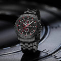Naviforce NF9227 Original Men's Analog Digital Quartz Watch | Stainless Steel | 1 Year Machine Warranty