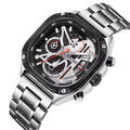 MEGIR Men's Luxury Quartz Chronograph Watch 48.8MM Stainless Steel | Original Watch | 1 Year Machine Warranty