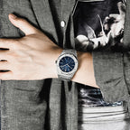 BENYAR Men's Quartz Stainless Steel Watch 42MM Blue Dial | Japan Miyota 2115 Movement | Original Watch | 1 Year Machine Warranty