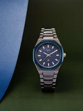 Fastrack Vyb Limitless Blue Dial Analog Men's Watch | Stainless Steel Strap | Original Product | 1 Year Company Warranty