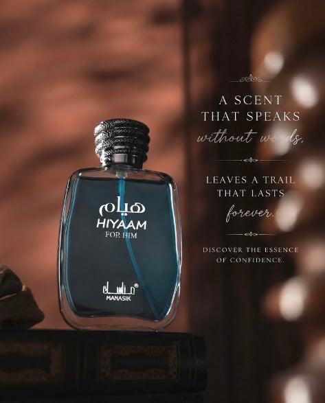 Hiyaam Frost Eau de Parfum for Men | 100ml | Genuine Brand Import